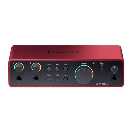 کارت صدا Focusrite Scarlett 2i2 4th Gen|آلات موسیقی|قم, باجک سه|دیوار