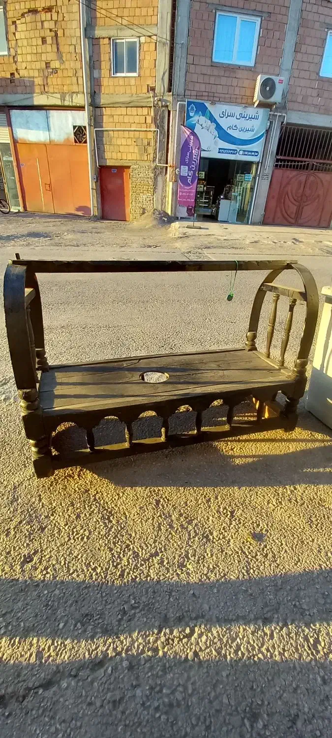 گهواره چوب نراد|تخت و سرویس خواب|گرگان, |دیوار