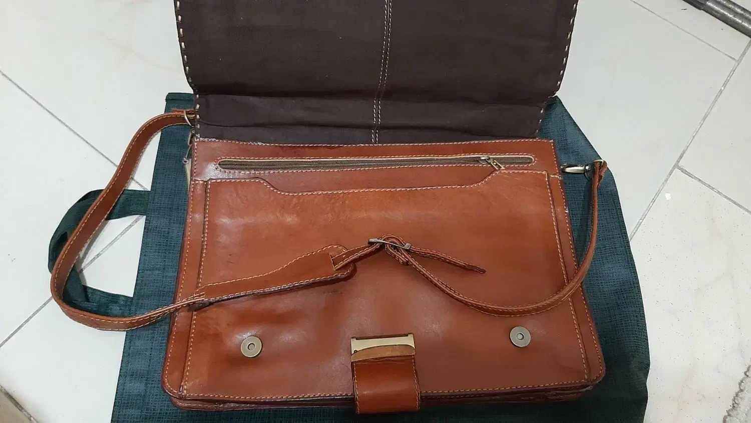 کیف چرم اصل اداری|کیف، کفش، کمربند|ری, فیروزآبادی|دیوار