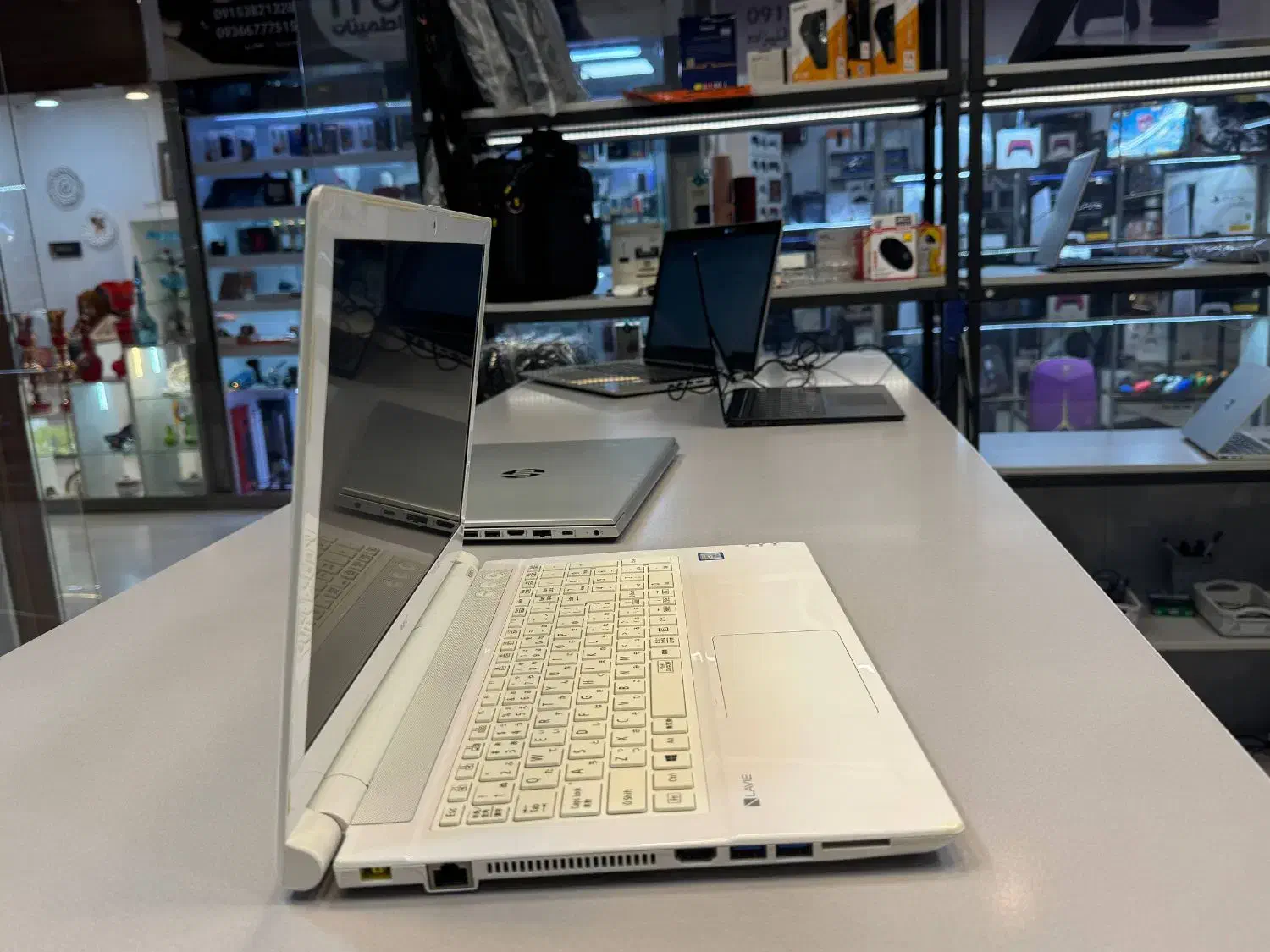 لپتاپ اقتصادی و خوشقیمت NEC نسل7 رنگ سفید|رایانه همراه|مشهد, استاد یوسفی (شهرک غرب)|دیوار