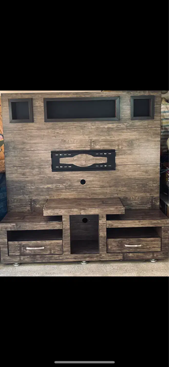 میز تلویزیون دکور دار ام دی اف در حد نو و شیک|میز تلویزیون|گنبد کاووس, |دیوار