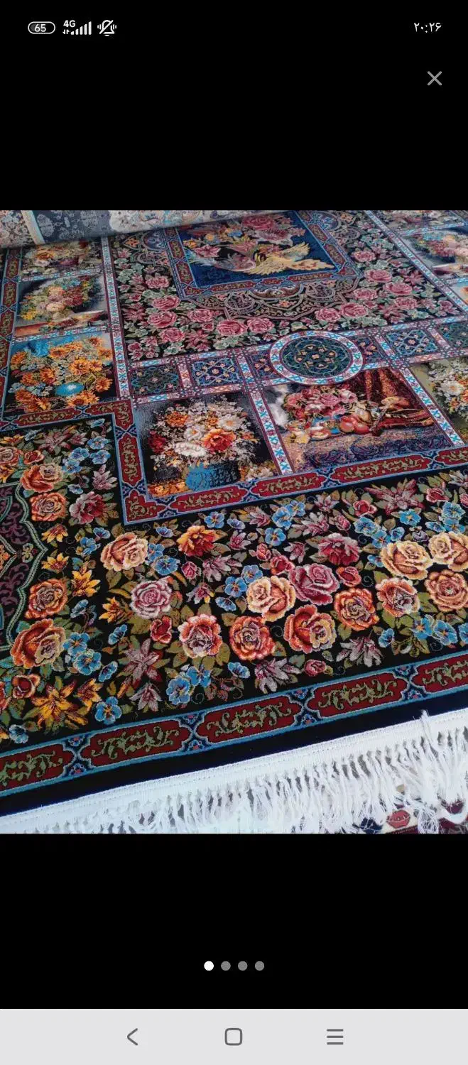 چند عدد فرش نو پانخورده|فرش|گرگان, |دیوار