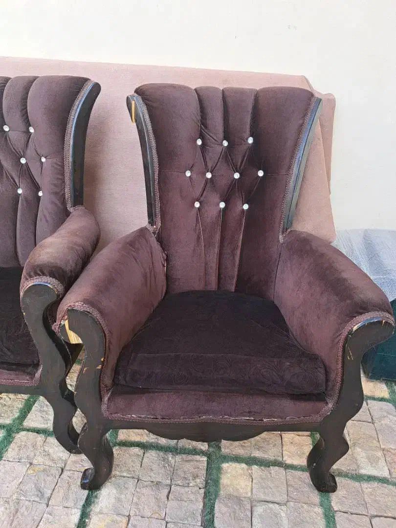 یک دست مبل ۷نفره کارکرده|مبلمان خانگی و میز عسلی|رباط‌کریم, انجم آباد|دیوار