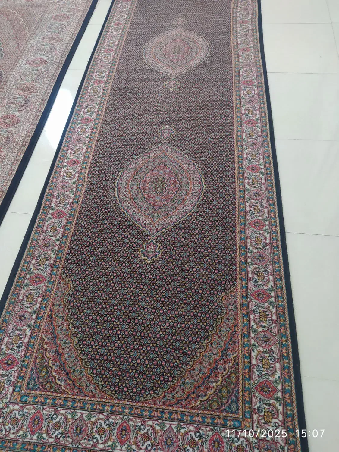 یک عدد کناره فرشماهی ۴متری 700شانه تراکم 2550|فرش|تبریز, |دیوار