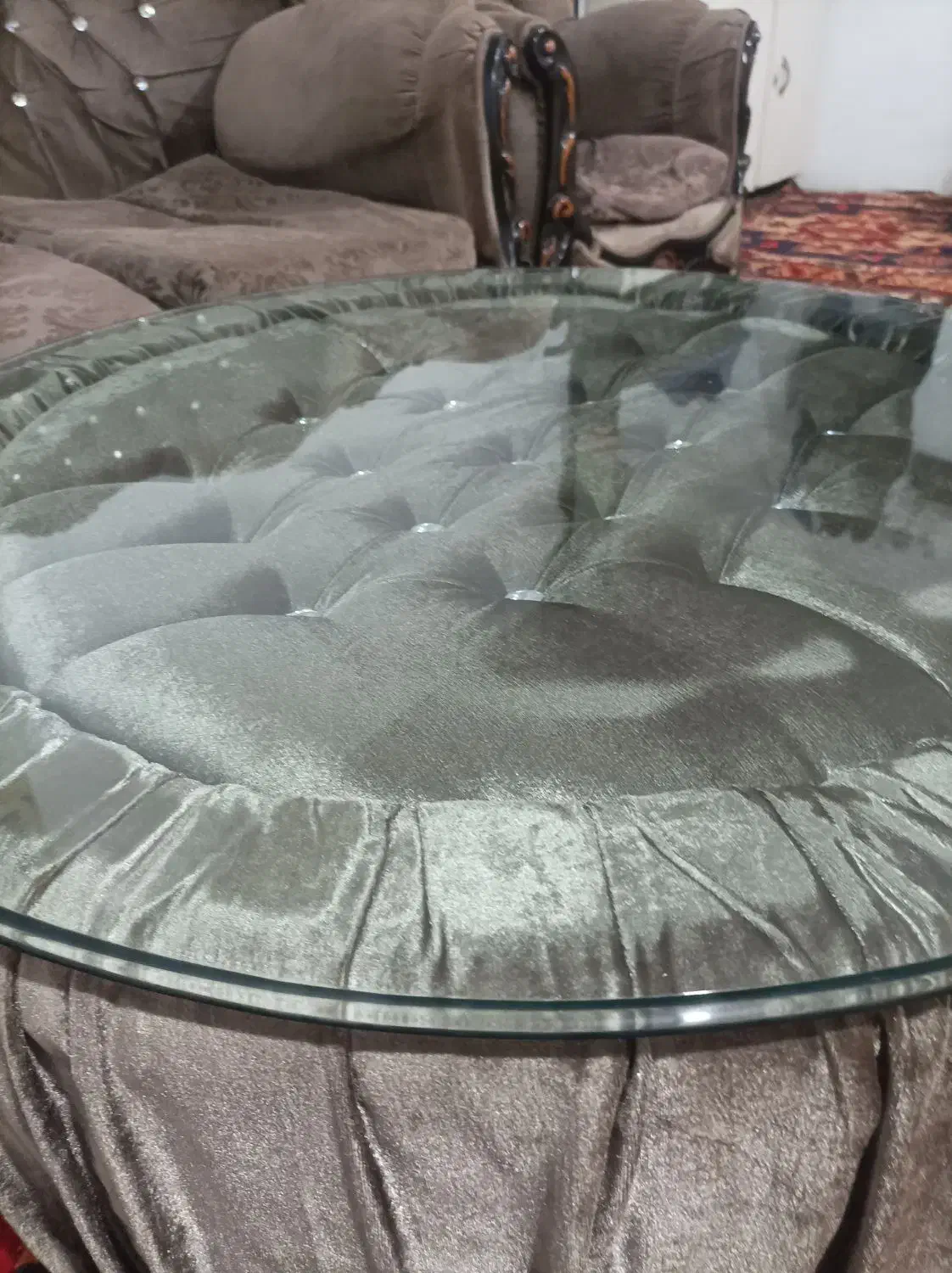 مبل هفت نفره چوبی|مبلمان خانگی و میز عسلی|اردبیل, |دیوار