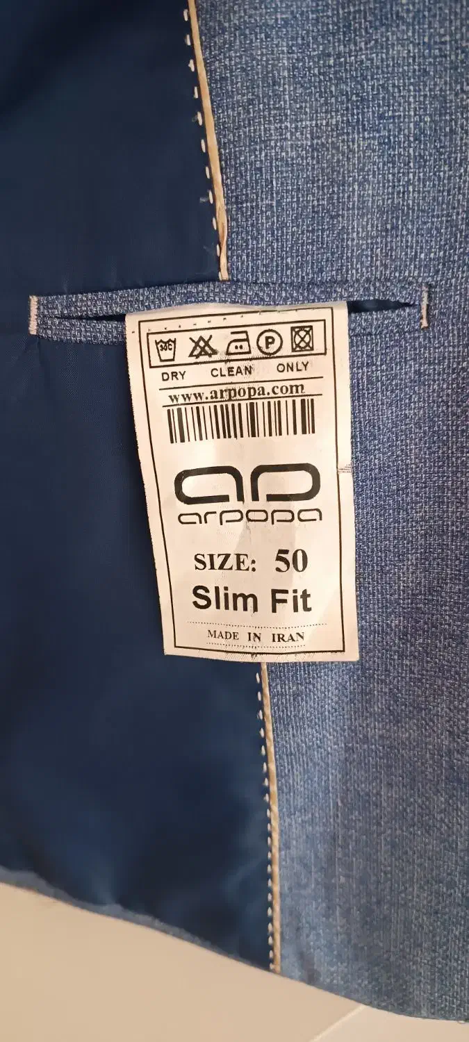 کت و شلوار مردانه آبی|لباس|خرم‌آباد, |دیوار