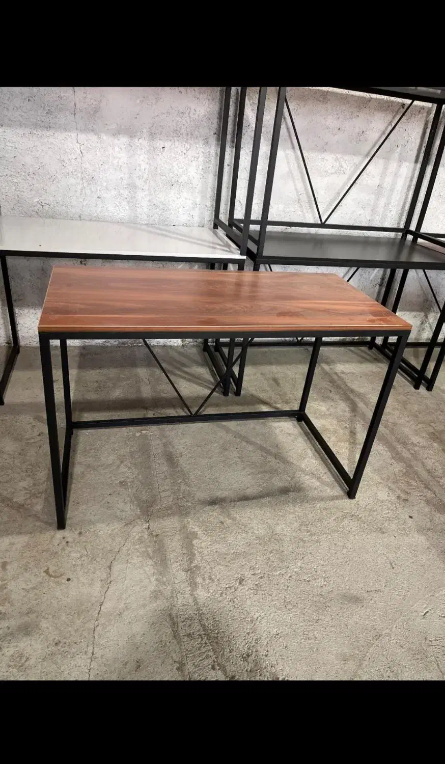 میز کار و میز تحریر پایه فلزی|میز تحریر و کامپیوتر|کیش, |دیوار