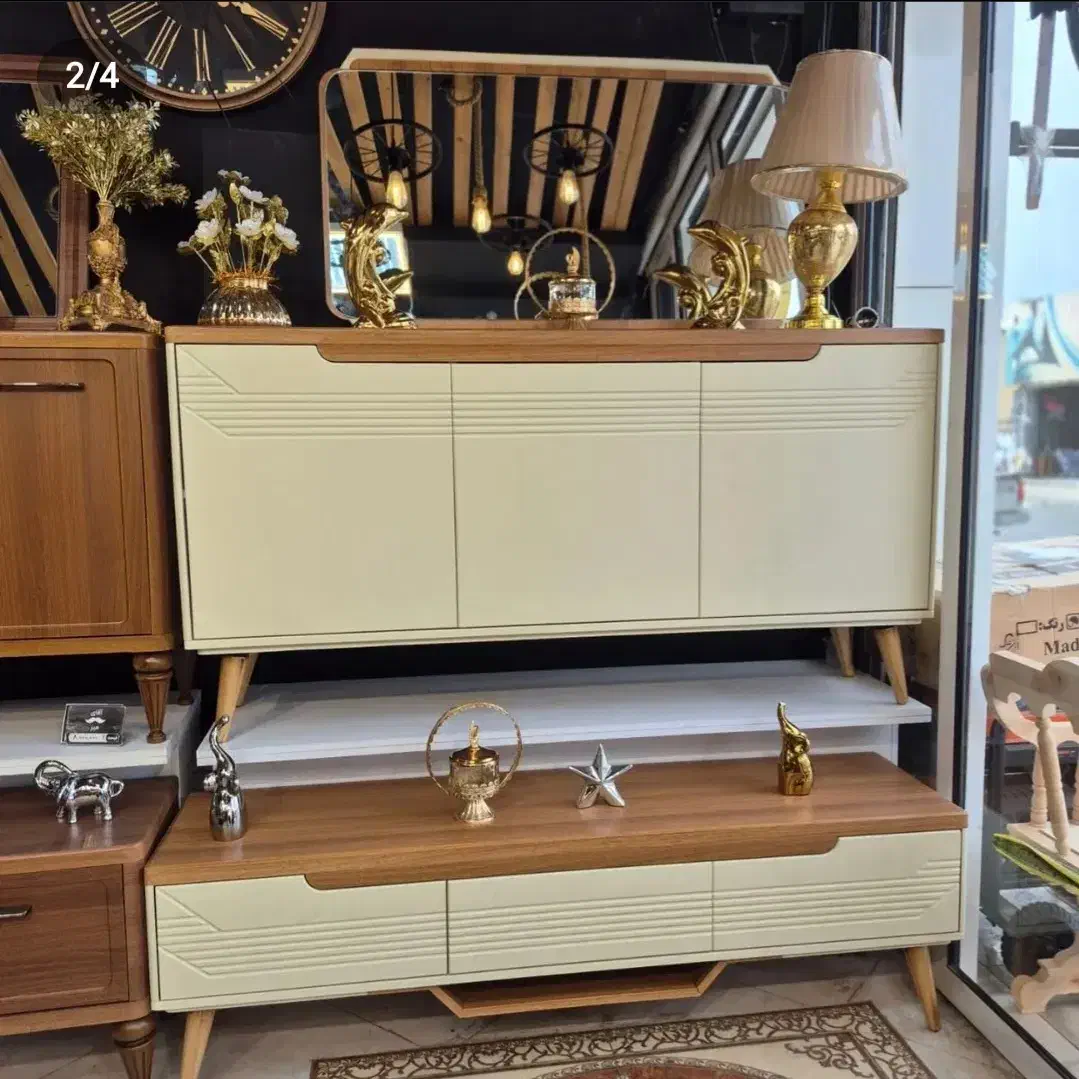 کنسول  تی وی جا کفشی چکی|بوفه، ویترین، کنسول|مشهد, پارک کوهستان|دیوار