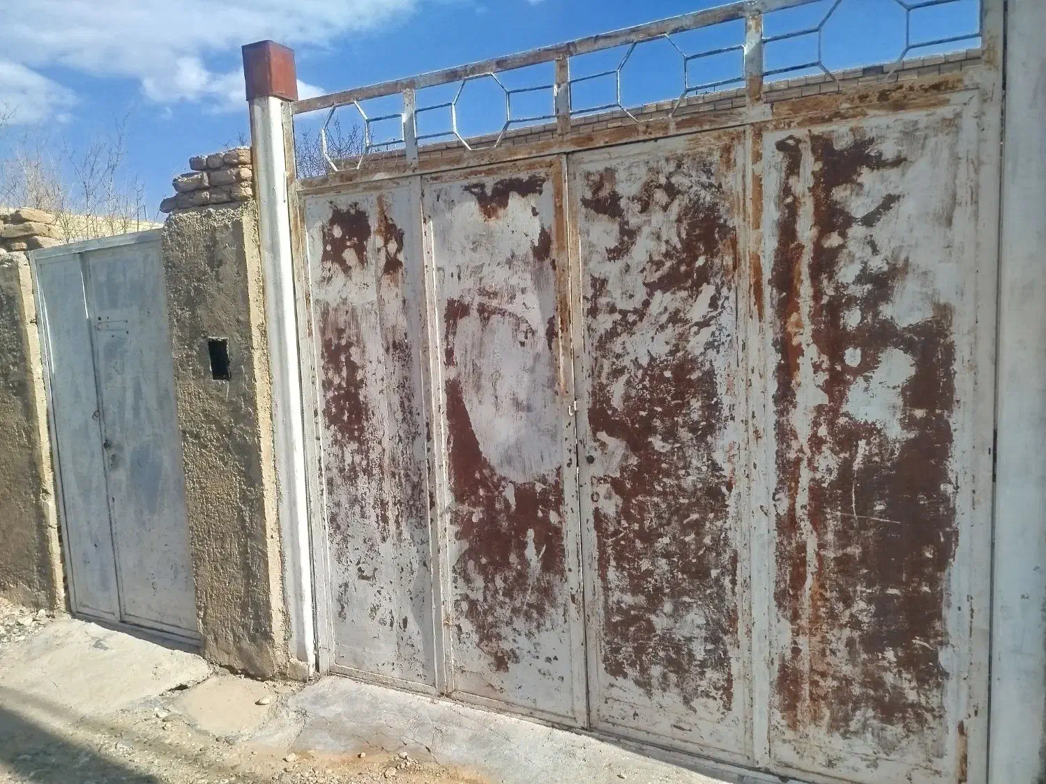 درب حیاط|مصالح و تجهیزات ساختمان|گیان, |دیوار