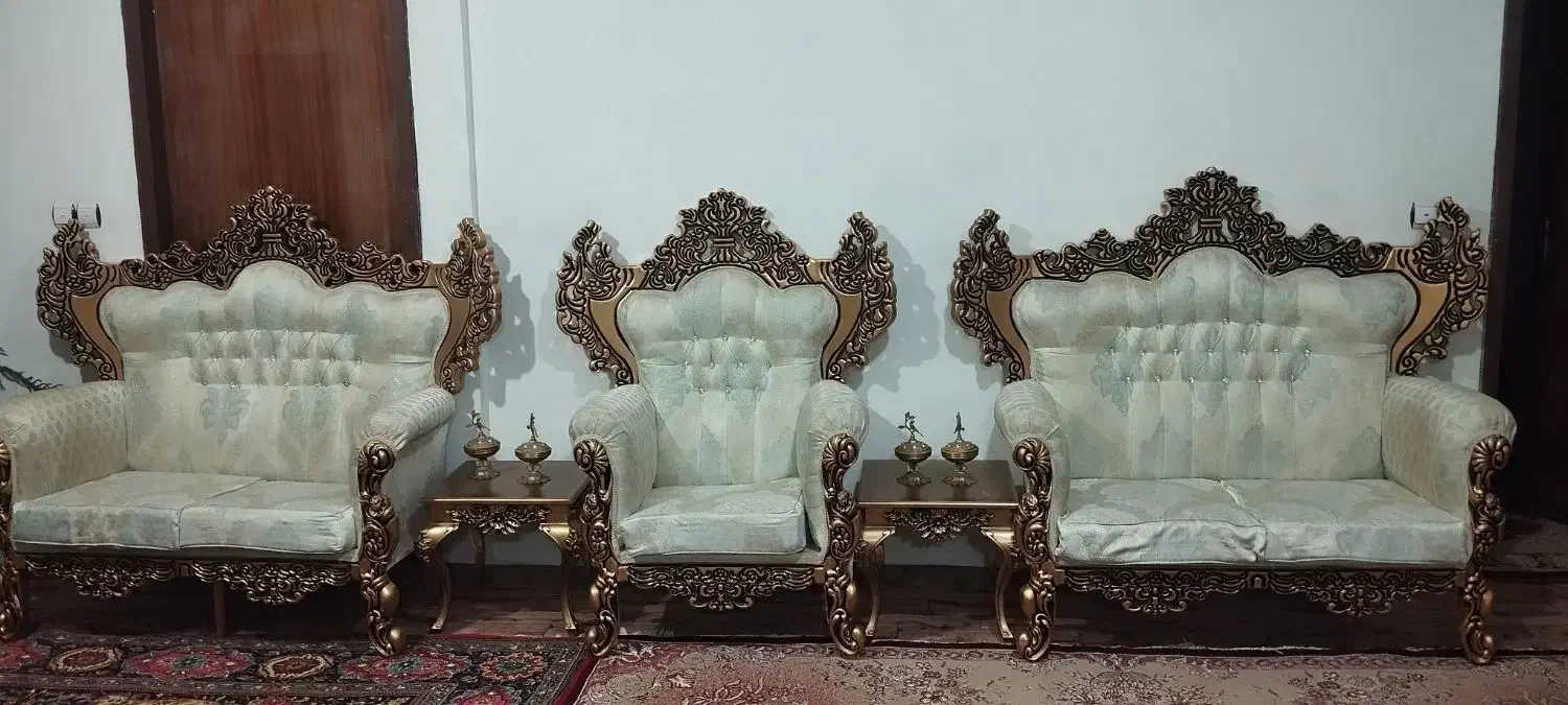 مبل سلطنتی|مبلمان خانگی و میز عسلی|مرند, |دیوار