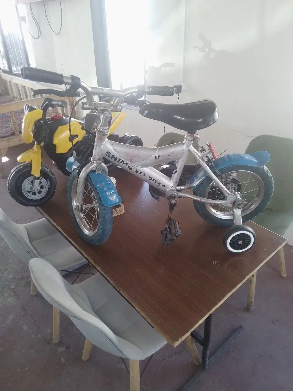 موتور شارژی و دوچرخه سالم|دوچرخه، اسکیت، اسکوتر|محمدشهر, جعفرآباد|دیوار