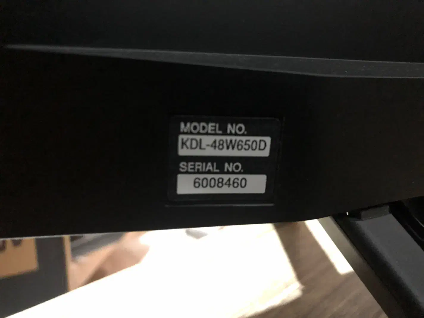 تلویزیون ۴۸ اینج سونی اصل|تلویزیون و پروژکتور|تهران, پاسداران|دیوار