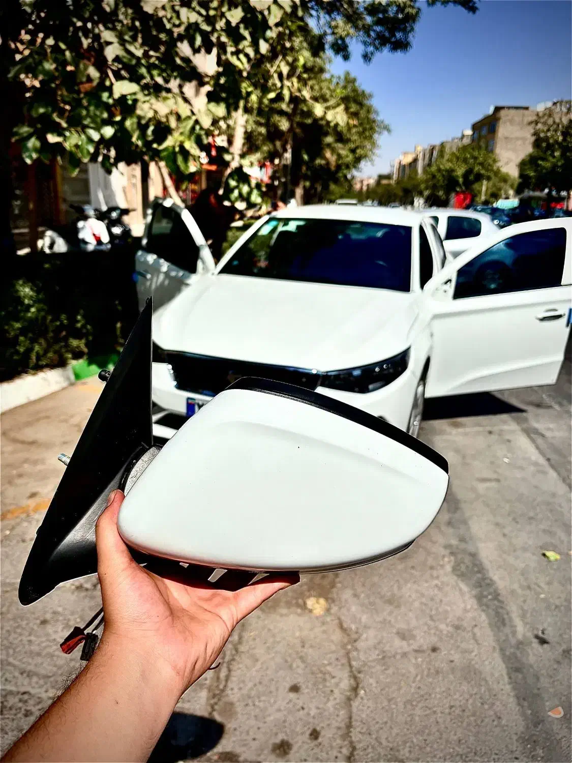 آینه تاشو برقی سایناکوییک سهند ساندرو تندر اتواکسس|قطعات یدکی و لوازم جانبی|مشهد, نکاح|دیوار