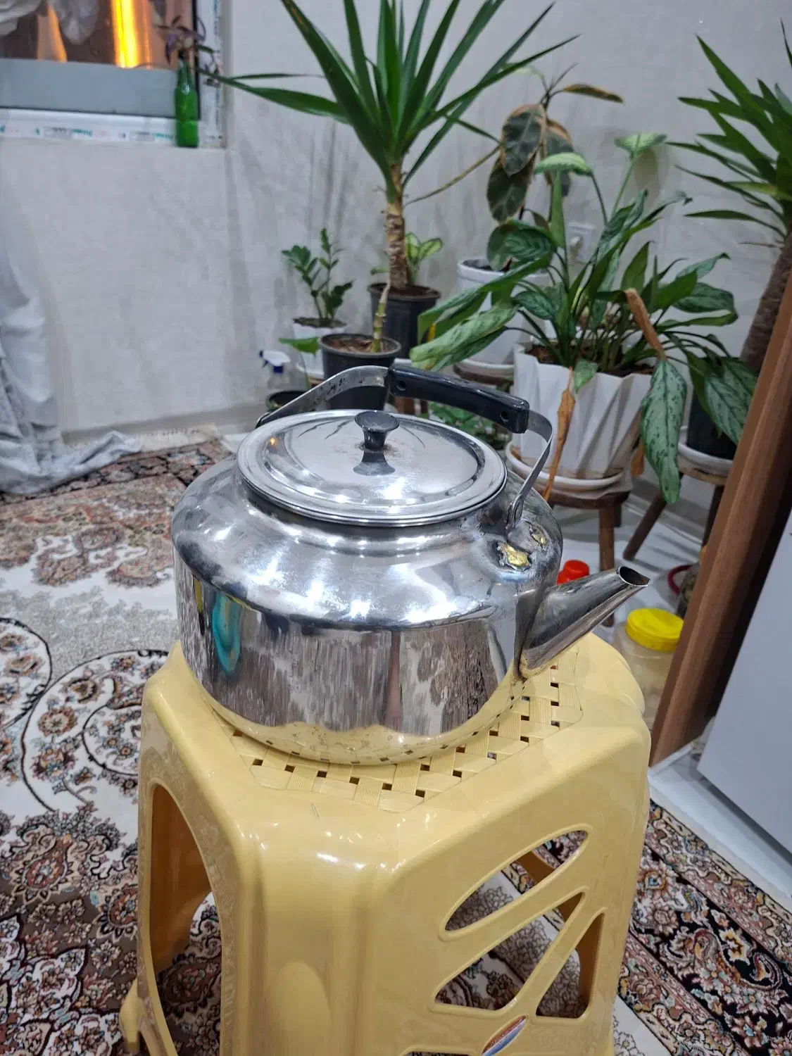 کتری استیل|قوری، کتری، قهوه‌ساز دستی|اهواز, بهارستان|دیوار
