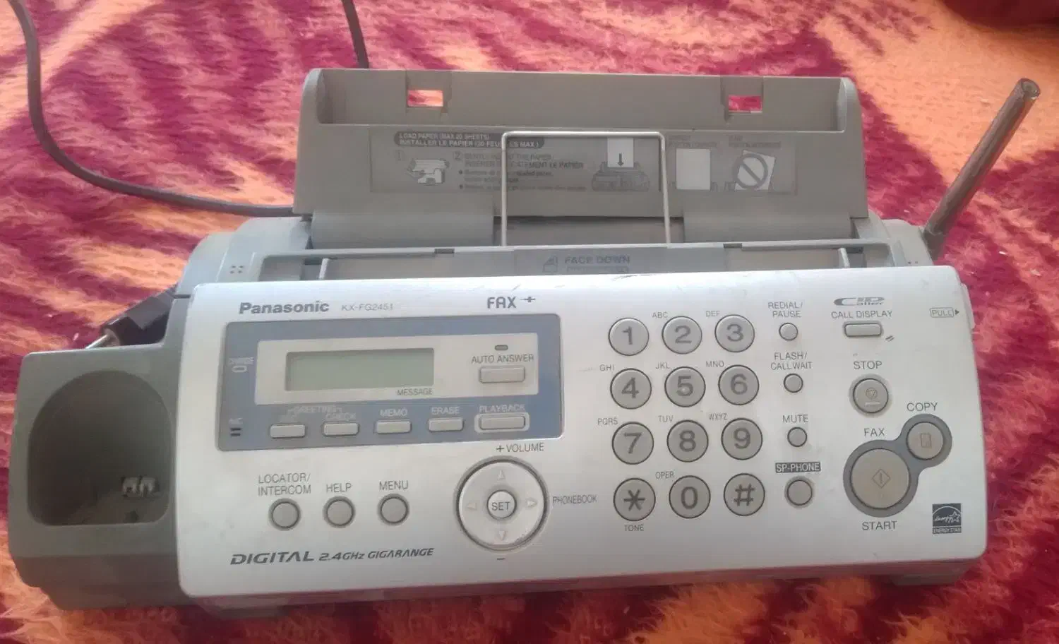 ۲عدستگاه تلفن فکس وکپی ویک عدد پیرینت رنگی|پرینتر، اسکنر، کپی، فکس|ورامین, ریحان آباد|دیوار