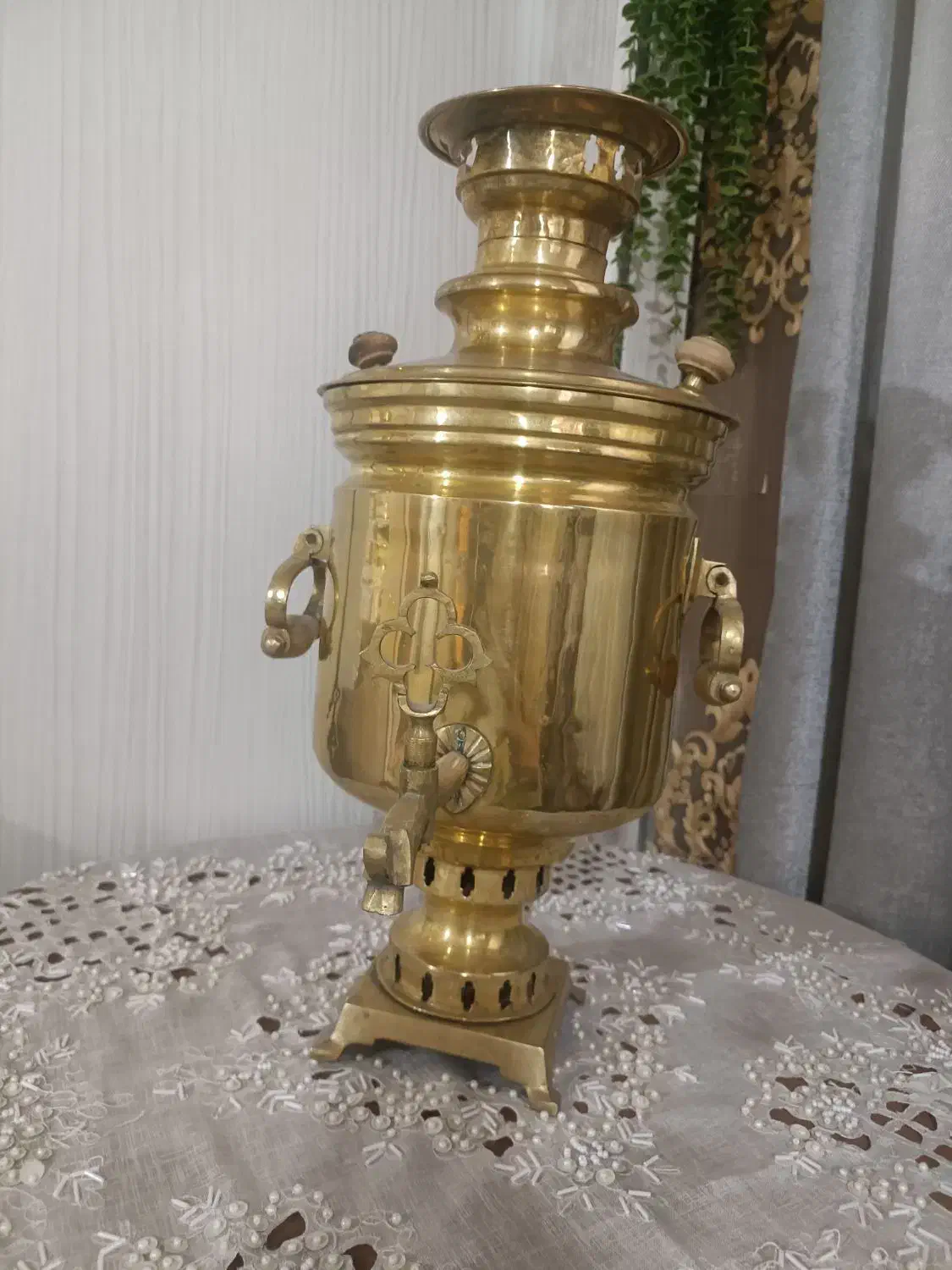 سماور قدیمی ذغالی|کلکسیون اشیاء عتیقه|اسلام‌شهر, شهرک واوان|دیوار