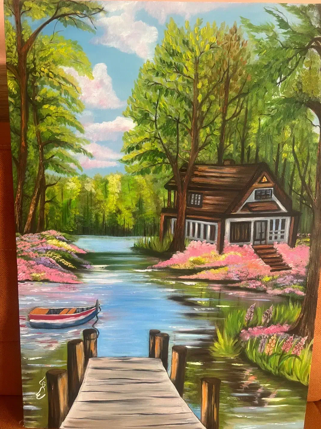 فروش تابلو رنگ روغن|تابلو، نقاشی، عکس|نجف‌آباد, فردوسی|دیوار