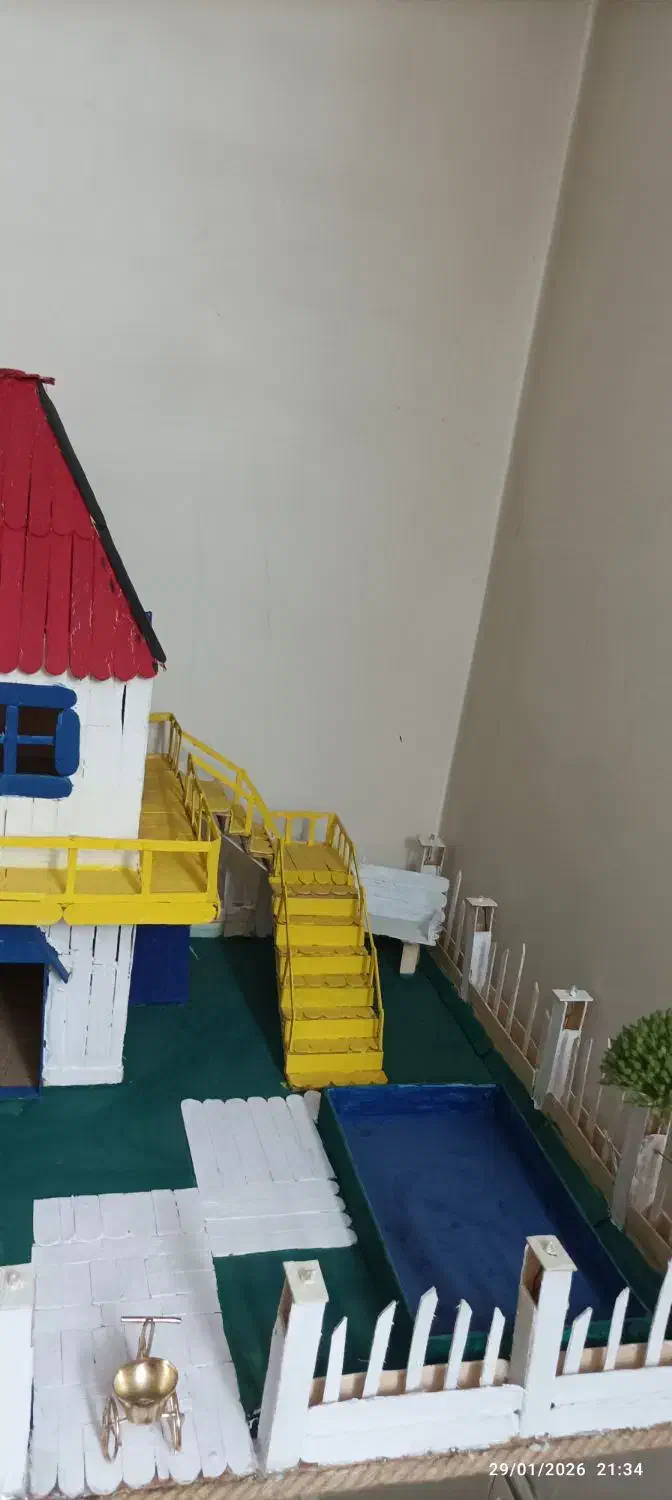 ماکت خانه|مجسمه، تندیس، ماکت|ماهدشت, |دیوار