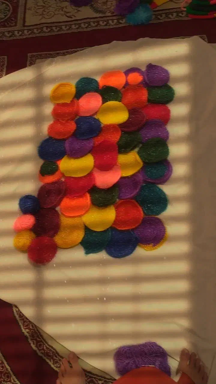 بافتنی خانگی|صنایع دستی و سایر لوازم تزئینی|اهواز, کوی رمضان|دیوار