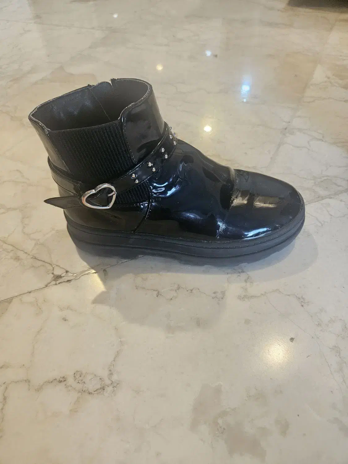 بوت چرم دخترانه|کفش و لباس بچه|تهران, امانیه|دیوار