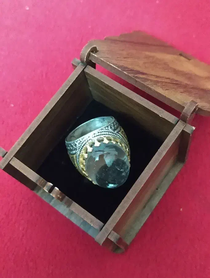 در نجف نقره|جواهرات|کاشان, باغچه فیض|دیوار