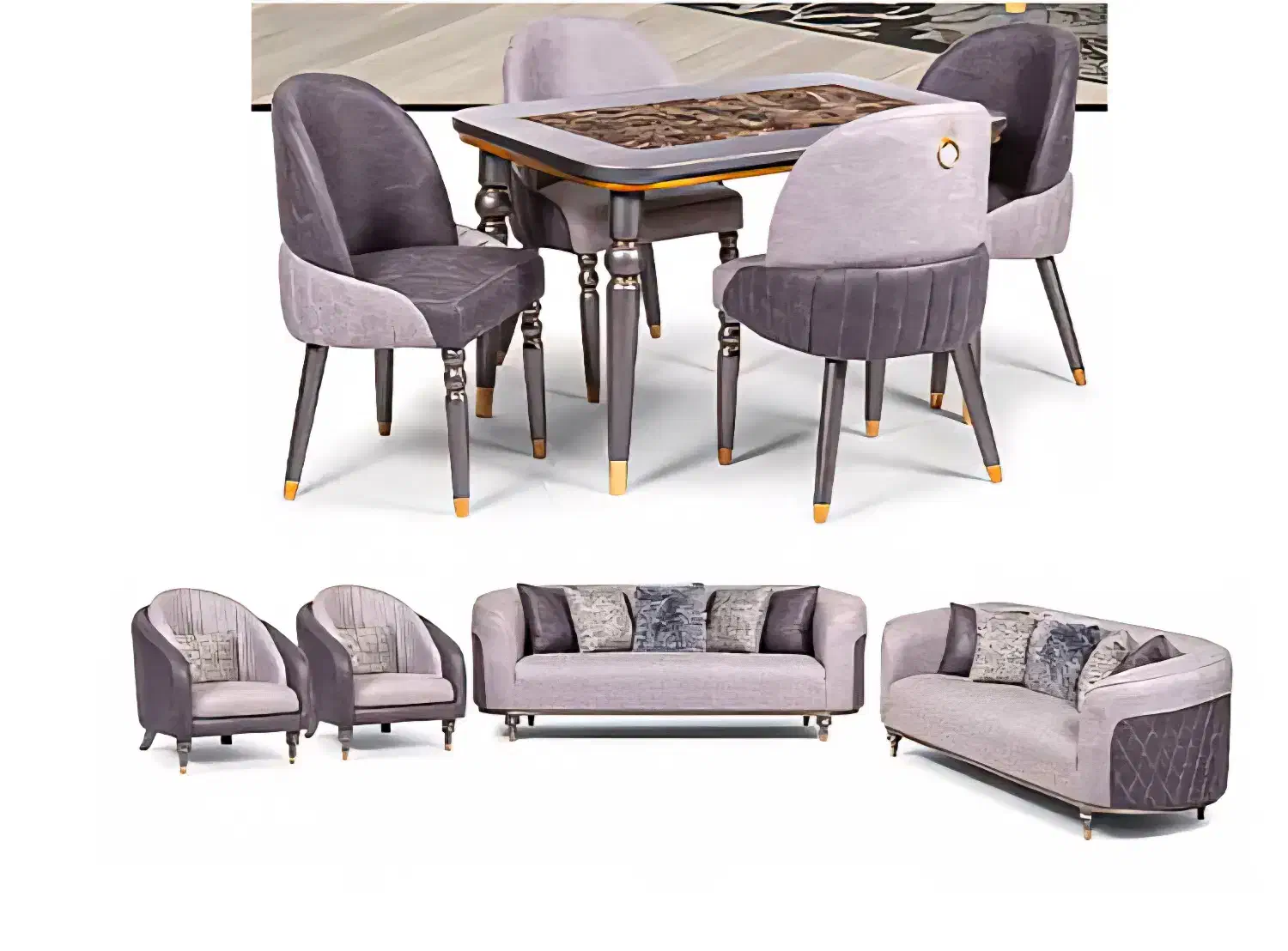 نهارخوری و مبل ۵ نفره|میز و صندلی غذاخوری|تهران, وحیدیه|دیوار