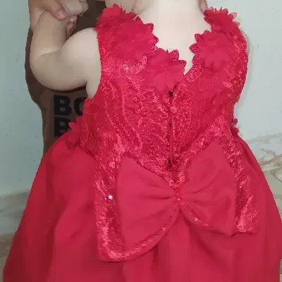 لباس مجلسی عروسکی نوزادی|کفش و لباس بچه|پرند, فاز ۱|دیوار