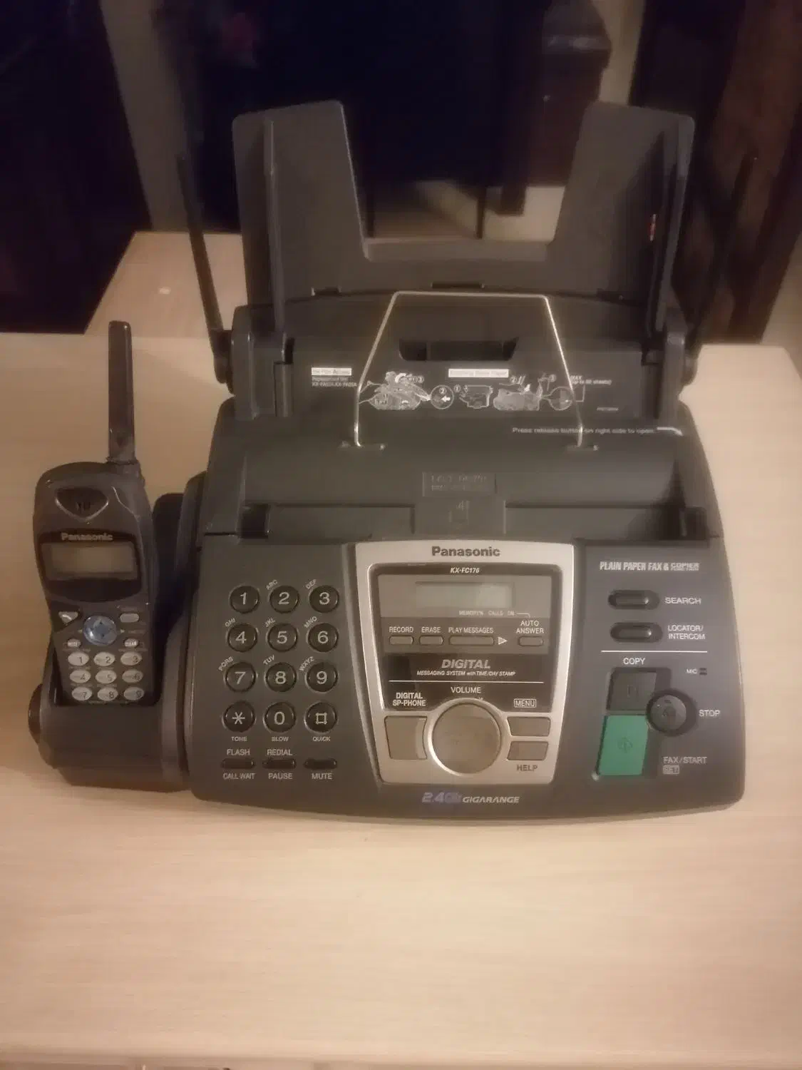 فاکس بی‌سیم پاناسونیک|پرینتر، اسکنر، کپی، فکس|کرج, شهرک جهان‌نما|دیوار