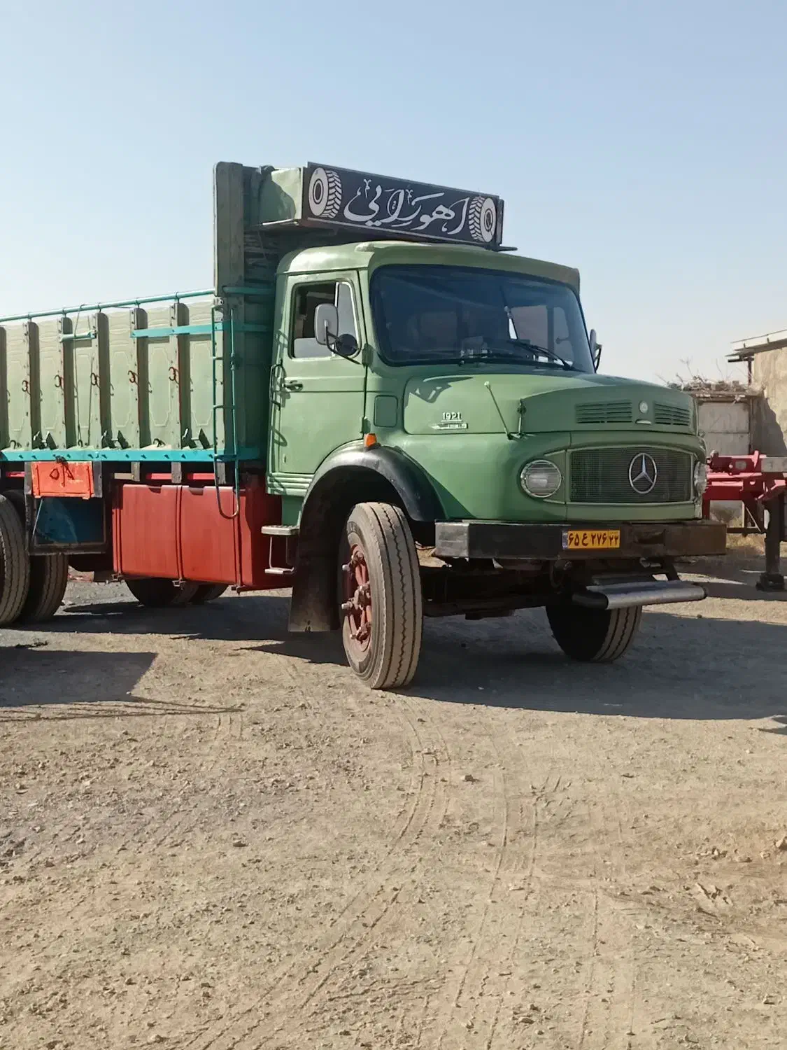 تک باری|خودرو سنگین|زاوه, |دیوار