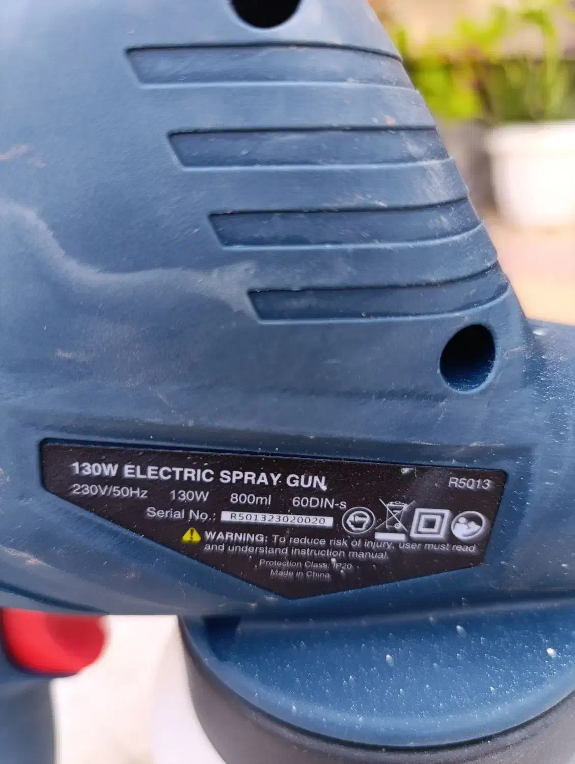 پیستوله برقی رنگ رابین مدل 2013|ماشین‌آلات صنعتی|دیلم, |دیوار