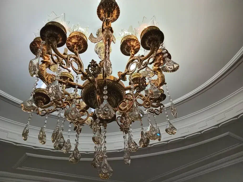 لوستر برنجی|لوستر و چراغ آویز|پرند, فاز ۴|دیوار