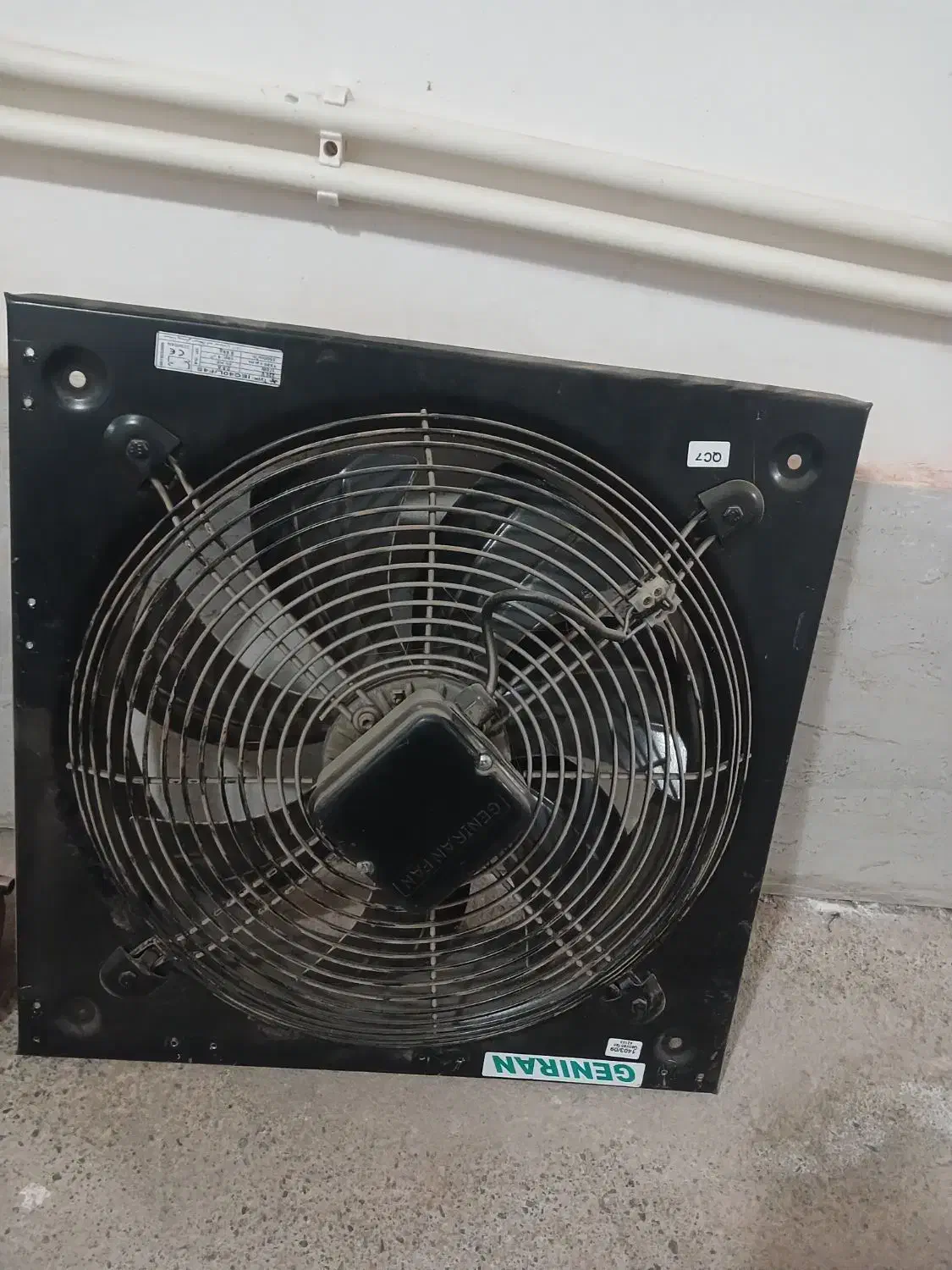 هواکش صنعتی ژنرال در حد نو|پنکه و تصفیه‌کنندهٔ هوا|سلماس, |دیوار