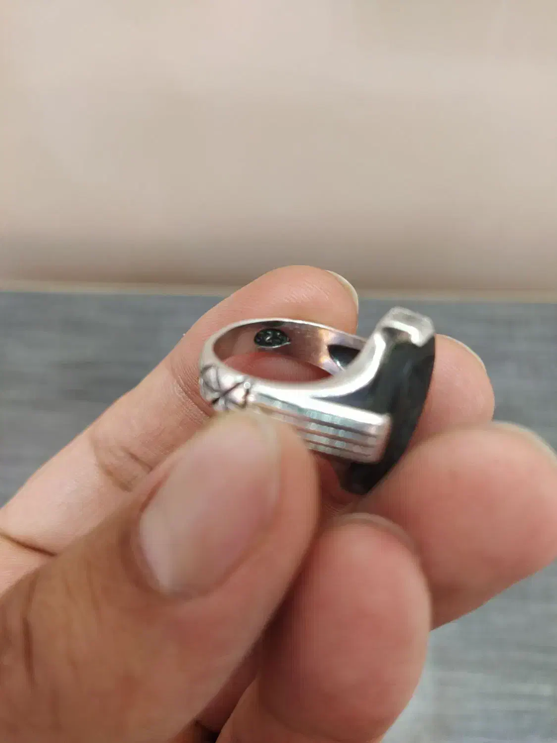 انگشتر نقره|جواهرات|ایوان, |دیوار