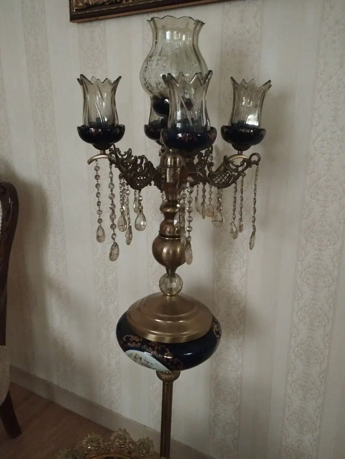 لوستر ایستاده|لوستر و چراغ آویز|اردبیل, |دیوار