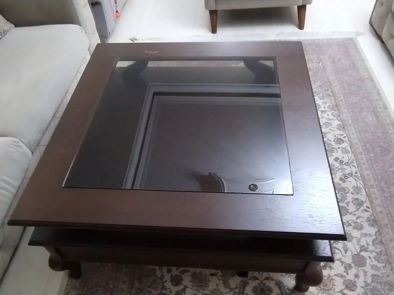 میز جلو مبلی و 3 عدد عسلی|مبلمان خانگی و میز عسلی|رشت, پورسینا|دیوار