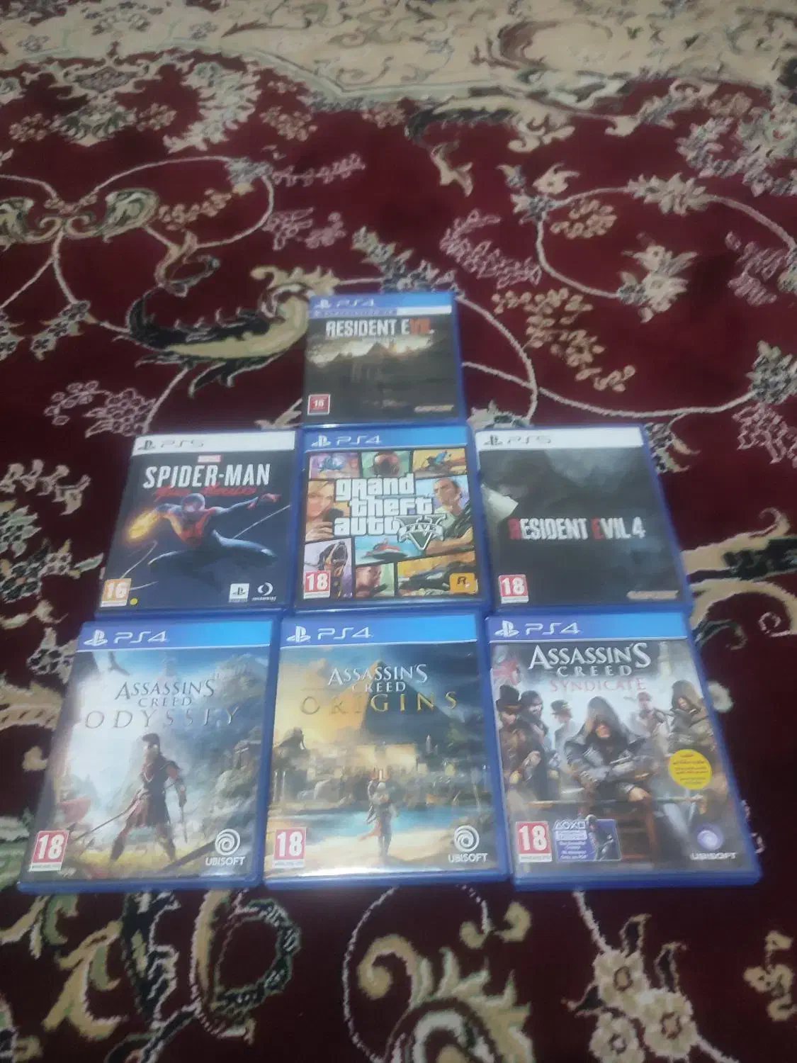 بازی های ps5 ps4|کنسول، بازی ویدئویی و آنلاین|شیراز, طلاب|دیوار