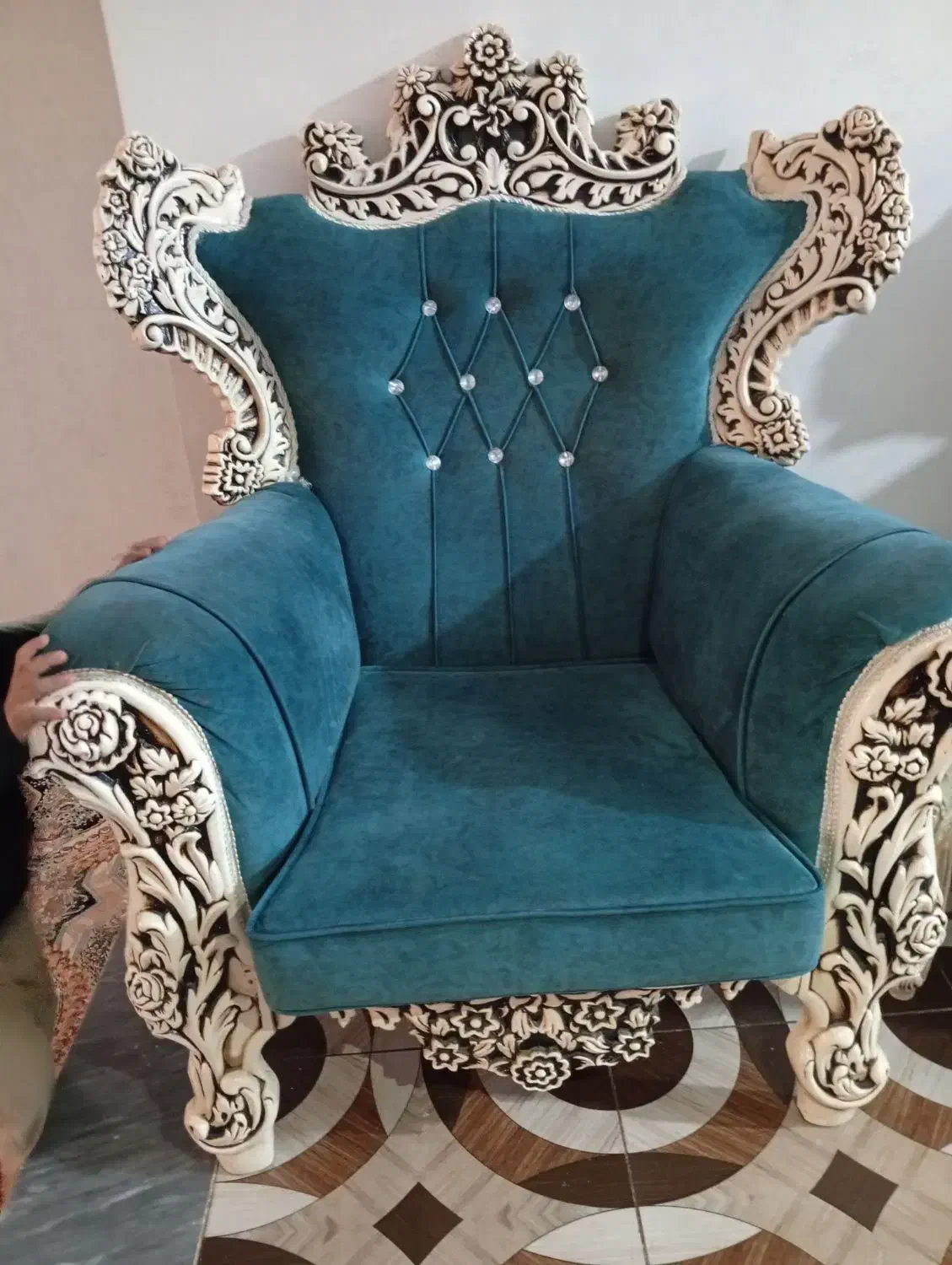 مبل سلطنتی|مبلمان خانگی و میز عسلی|کوهدشت, |دیوار