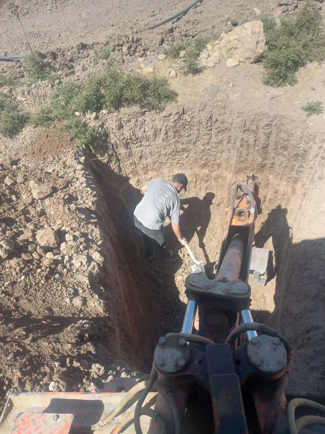 بیل بکهول  بیل عقب جدافروخته میشود|خودرو سنگین|تهران, آبشار|دیوار