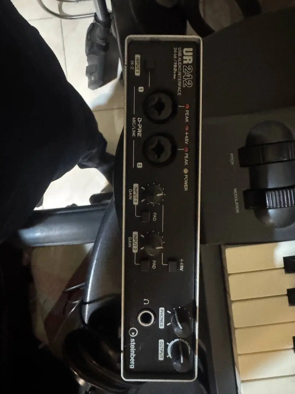 کارت صدا Steinberg UR242 Audio Interface|آلات موسیقی|تهران, ارامنه|دیوار