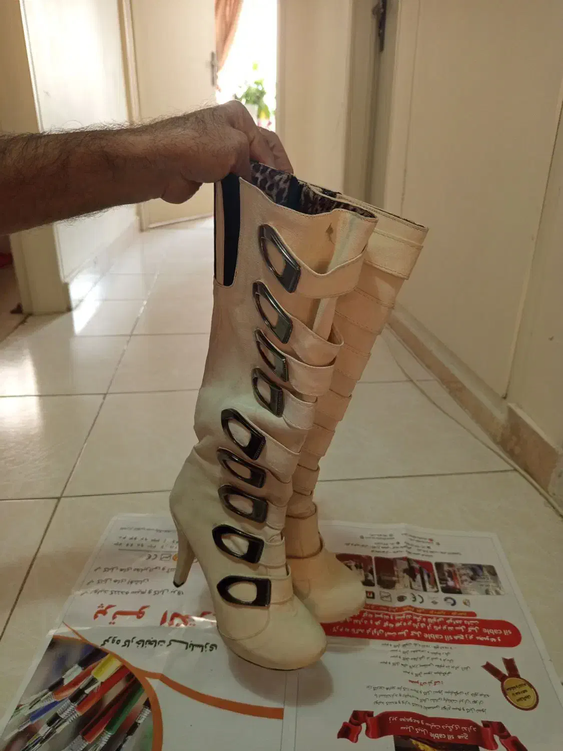 پوتین پاشنه بلند|کیف، کفش، کمربند|تهران, قاسم‌آباد|دیوار