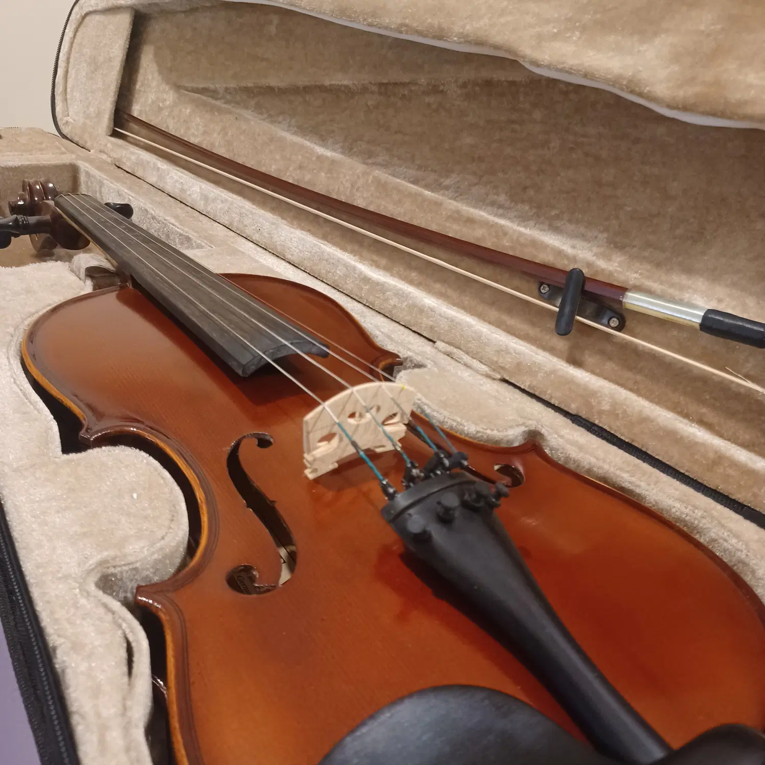 ویولن Antonio Stradivari 1715 همراه لوازم|ویولن|تهران, شمسآباد|دیوار