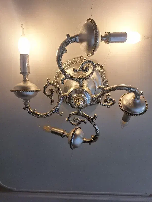 لوستر سقفی ۴ شاخه|لوستر و چراغ آویز|اصفهان, لنبان|دیوار