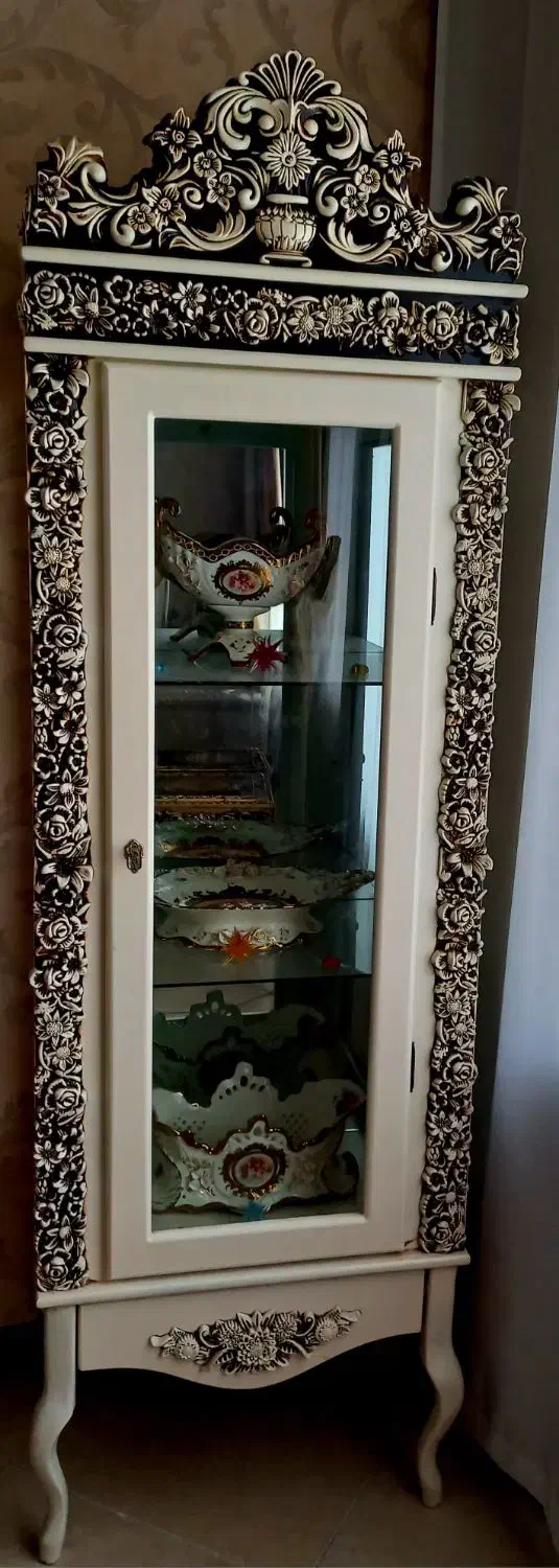 گنجه و میز تلویزیون|بوفه، ویترین، کنسول|گلبهار, شهر جدید گلبهار|دیوار