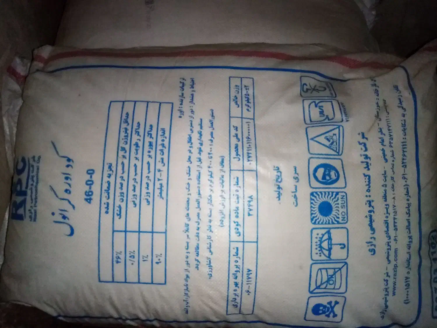 8کیسه کود اوره قیمت هر کیسه 1550هزار تخفیف داره|خدمات باغبانی و درختکاری|سیلوانه, |دیوار