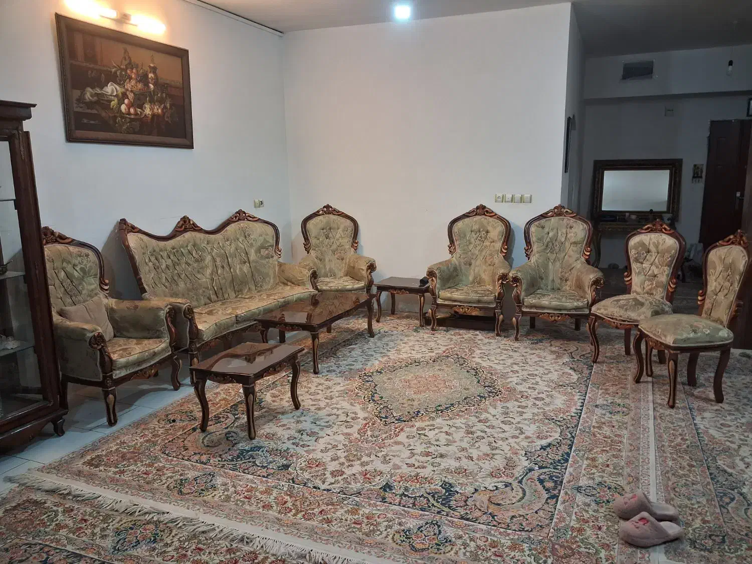 مبل ۹ نفره|مبلمان خانگی و میز عسلی|مشهد, تربیت (صدف)|دیوار