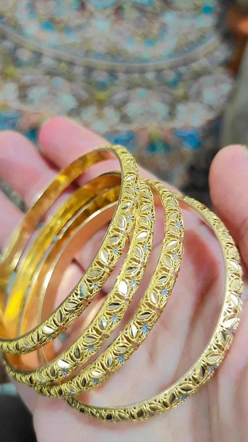 فروش النگو اماراتی سایز ۳|جواهرات|ایذه, |دیوار