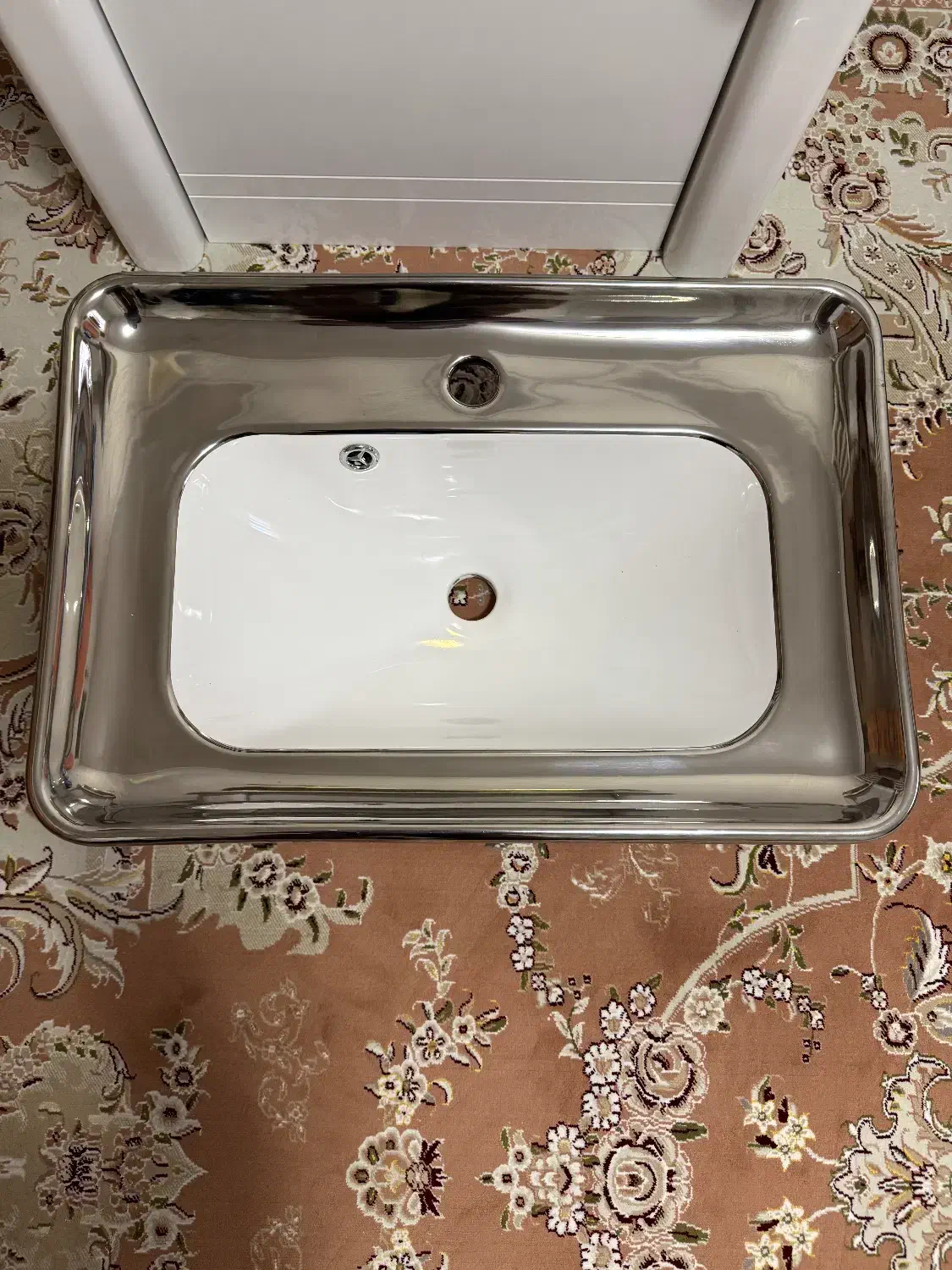 ۲ عدد کاسه روشویی و ۱ عدد کابینت|لوازم سرویس بهداشتی|چالوس, |دیوار