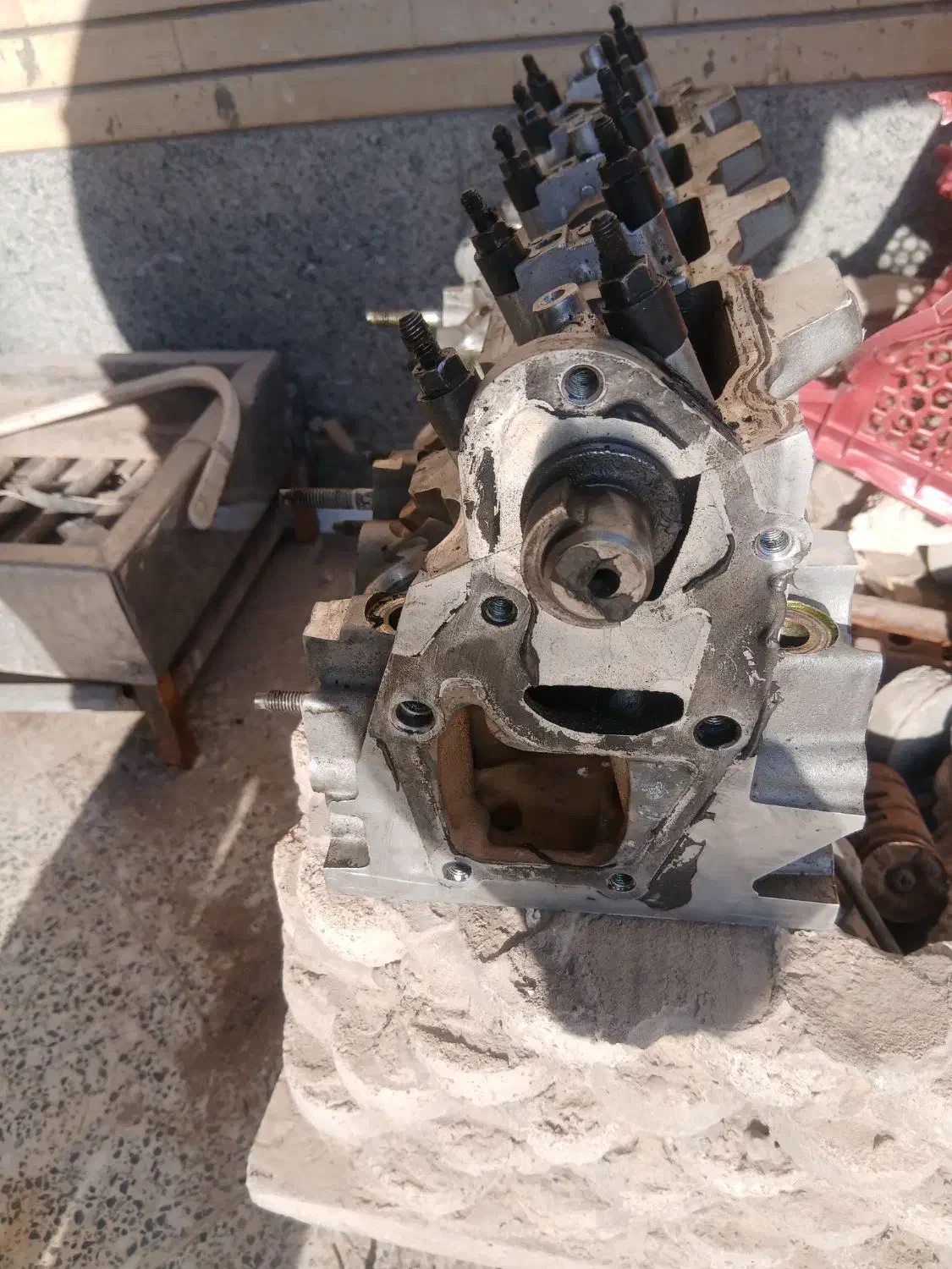 سر سیلند کامل ۴۰۵ xu7 سالم قدیمی|قطعات یدکی و لوازم جانبی|رفسنجان, |دیوار