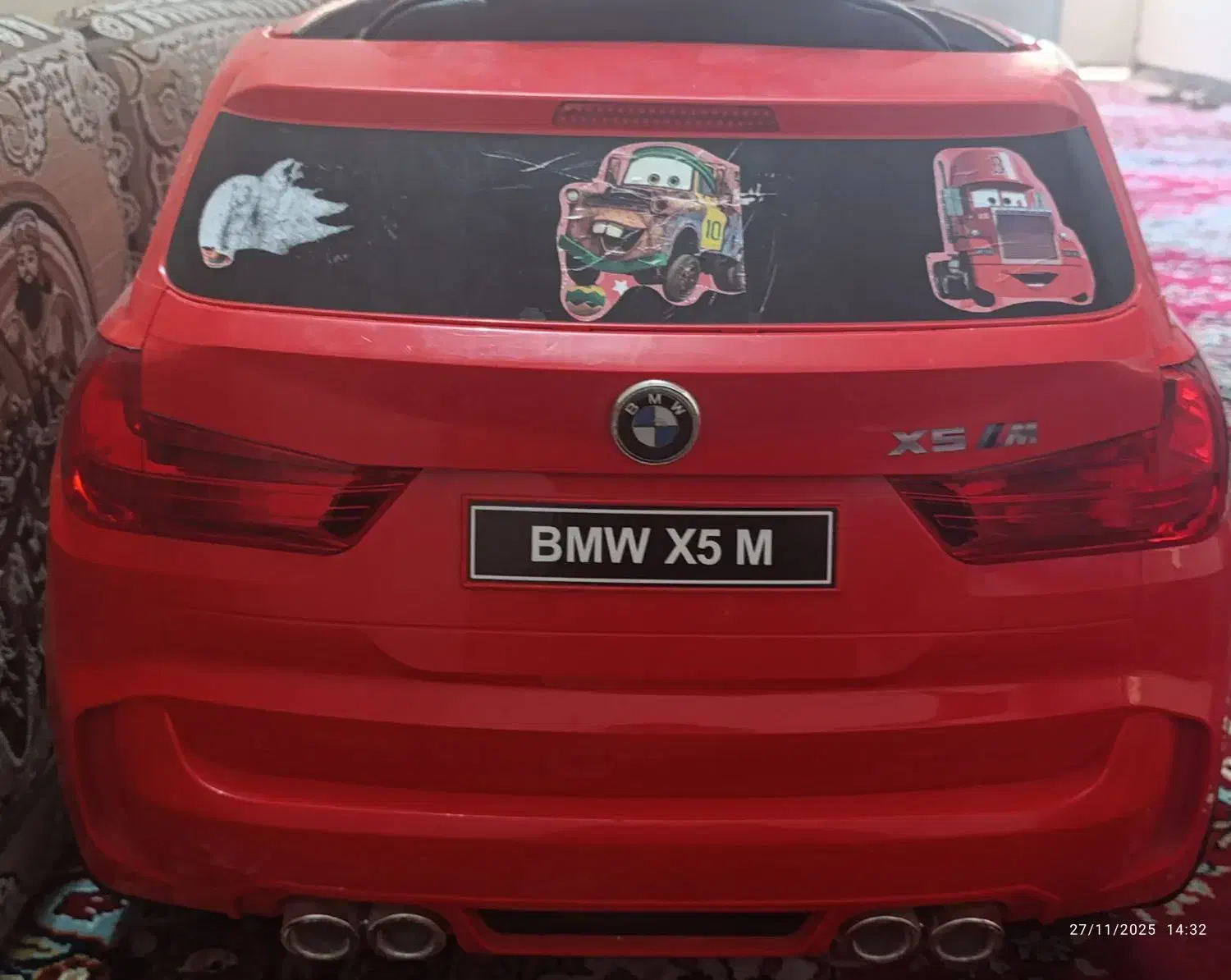 ماشین شارژی بی ام و x5m|اسباببازی بچه|شیراز, پودنک|دیوار