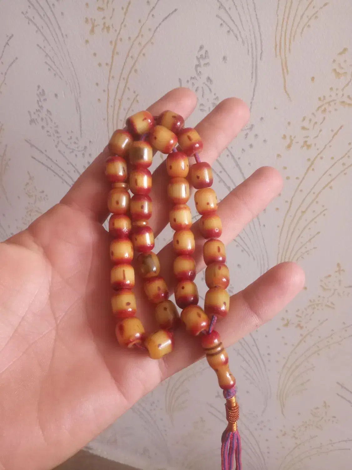 تسبیح 35دانه آلمان|جواهرات|دورود, |دیوار